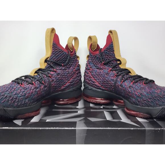 Nike LeBron 15 NEW HEIGHTS 897648-300 Size 12 WORN - Picture 6 of 8